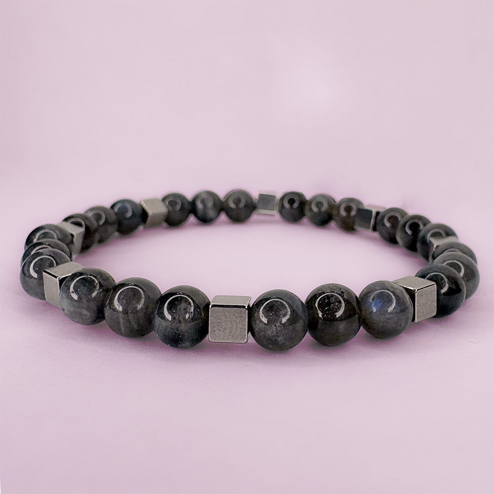 Aurora Labradorite Stretch Bracelet
