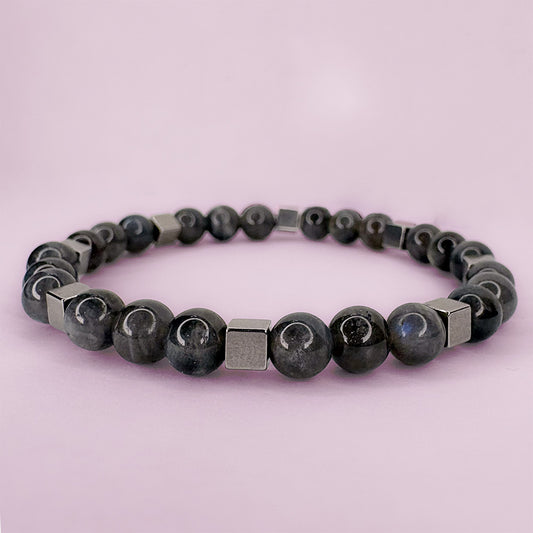 Aurora Labradorite Stretch Bracelet